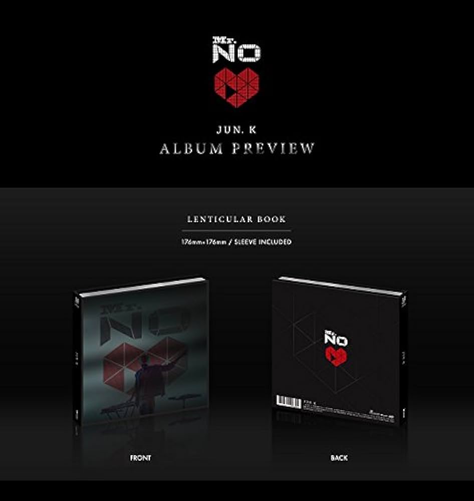 2PM, JUN.K - 2PM JUN.K [MR. NO♡] 1st Mini Album CD+72p